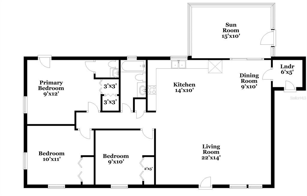 For Rent: $1,760 (3 beds, 1 baths, 1248 Square Feet)