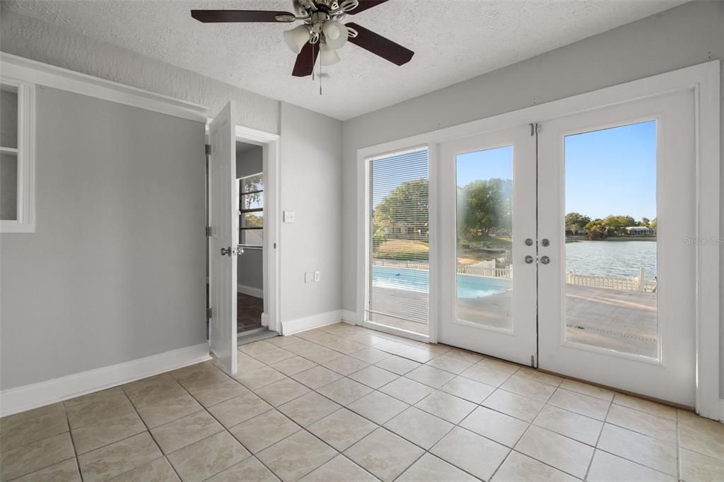 Bonus room off family room that also leads to the primary bedroom