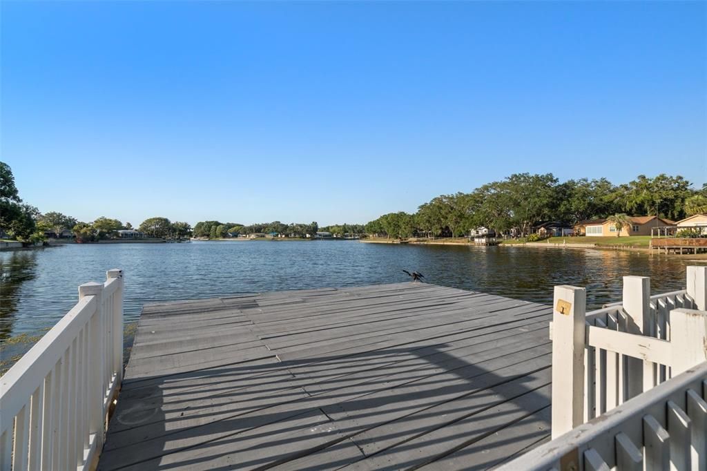 Dock for the ultimate relaxation