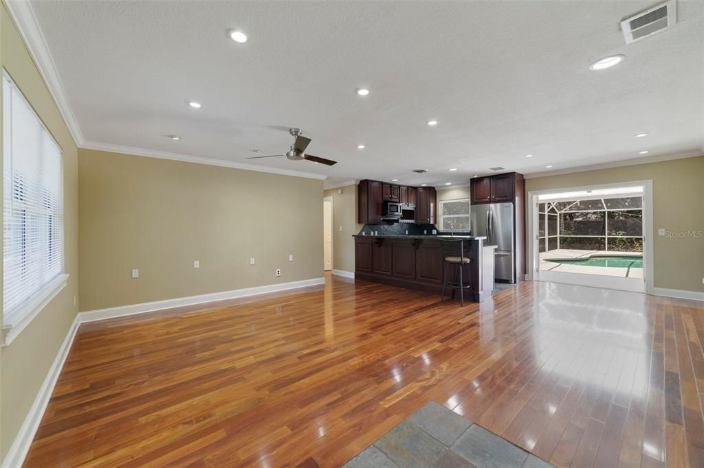 LIVING AREA/KITCHEN.