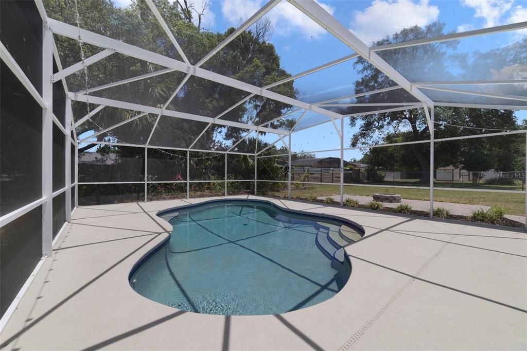 SCREENED POOL.