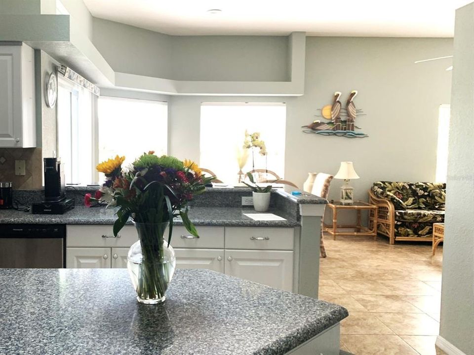 Kitchen with breakfast nook