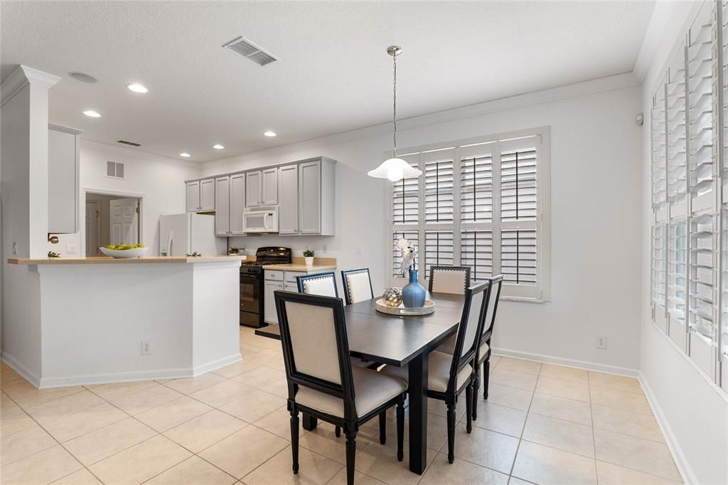 View of Kitchen from the Dining Room area