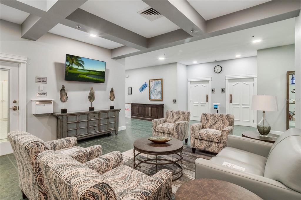 Foyer of Rec Center