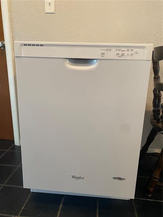 New Whirlpool Dishwasher Ready to be Installed