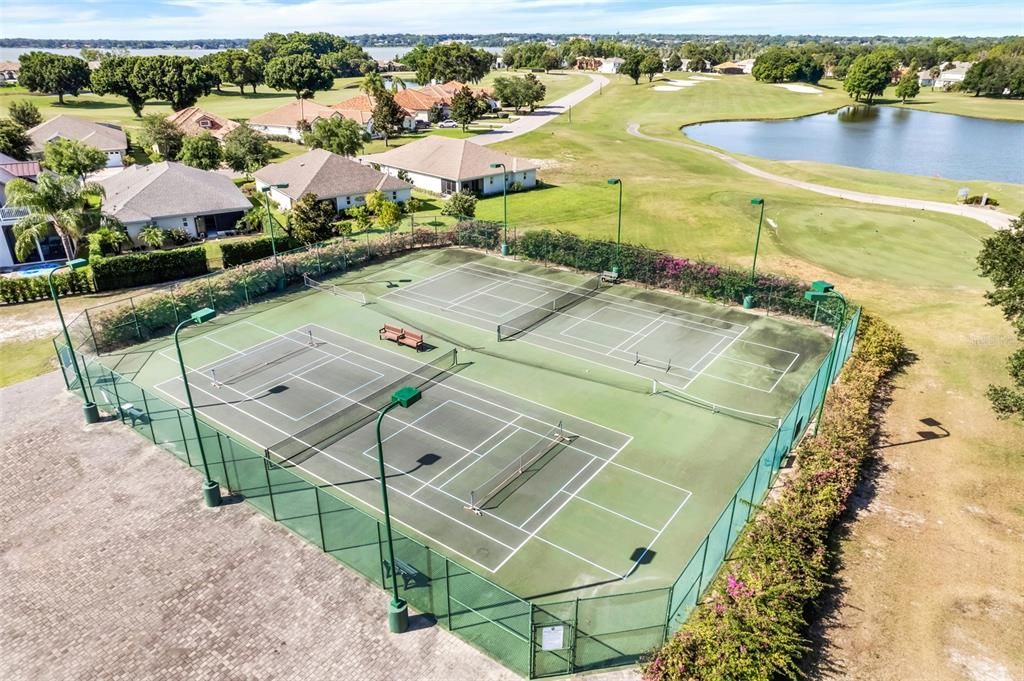 Deer Island Country Club Tennis and Pickleball Courts