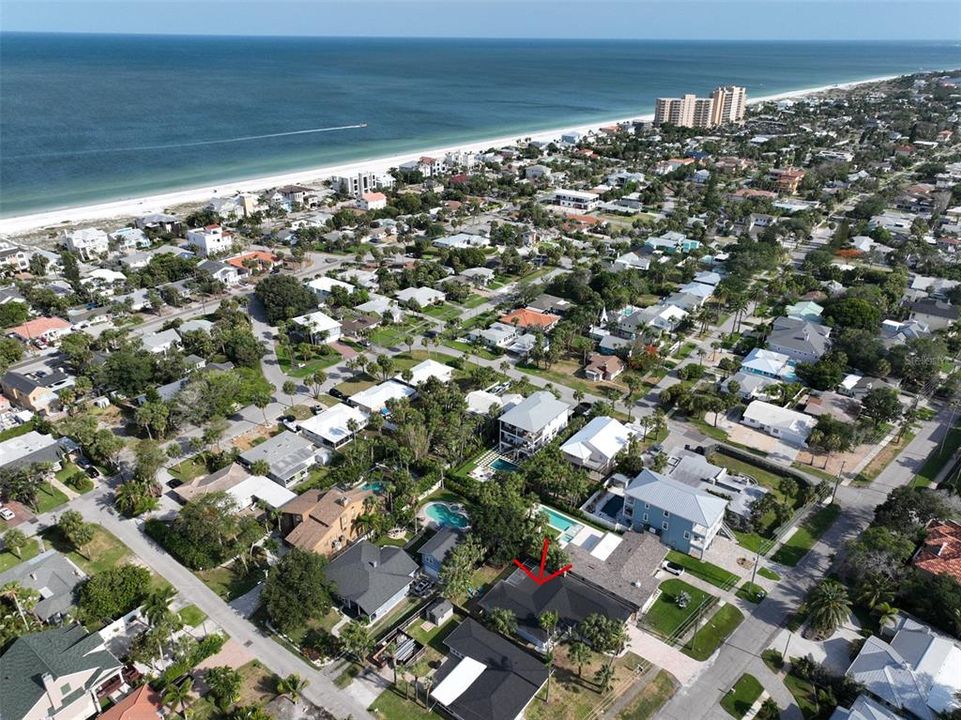 Birds Eye View of the neighborhood