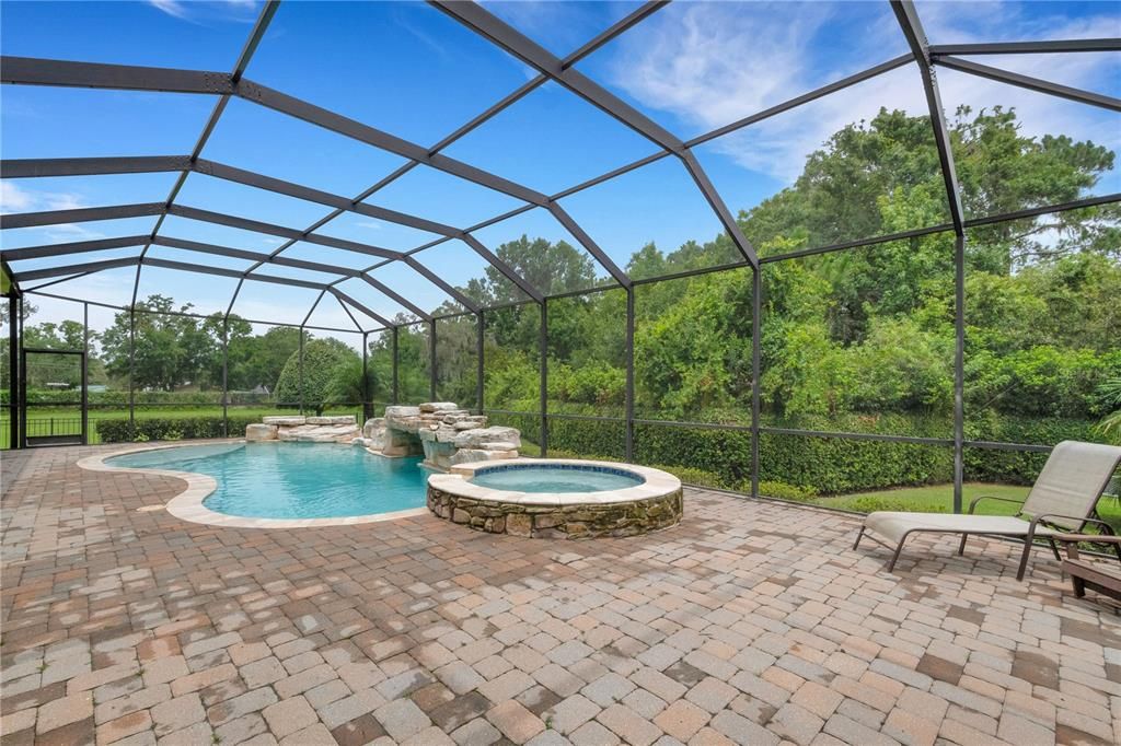 pool & hot tub combo