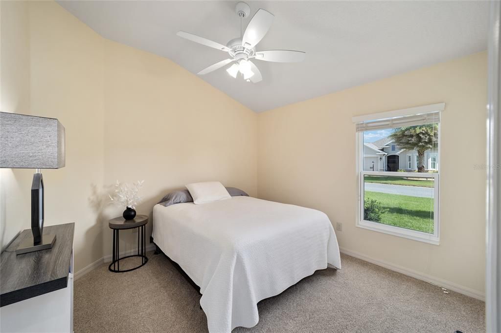 Bedroom 2 - with Ceiling Fan