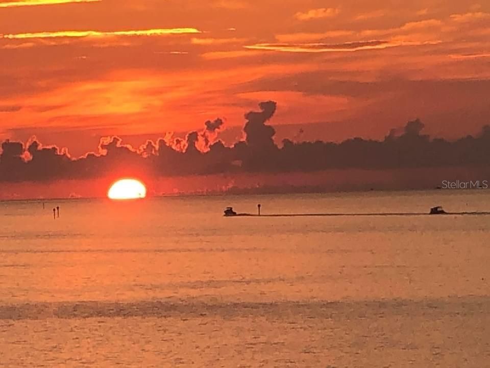 Every evening the fishermen go to sea to bring "fresh catch" to all area restaurants.  They go regardless of the weather and return in the AM.