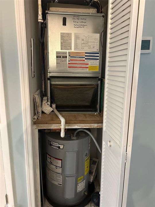 New Water Heater and AC.  Maintenance-free living assured.