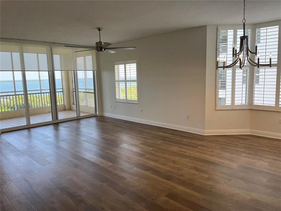 Living room overlooking Terra Ceia Bay (west)