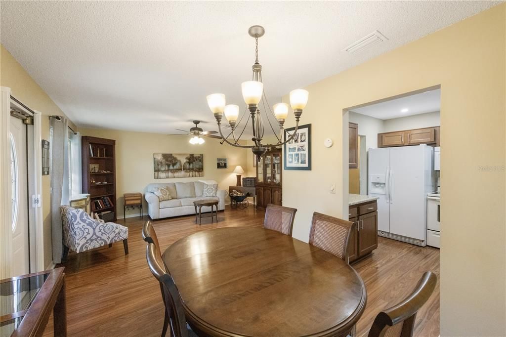 Enjoy the Dining Room Right off the Kitchen