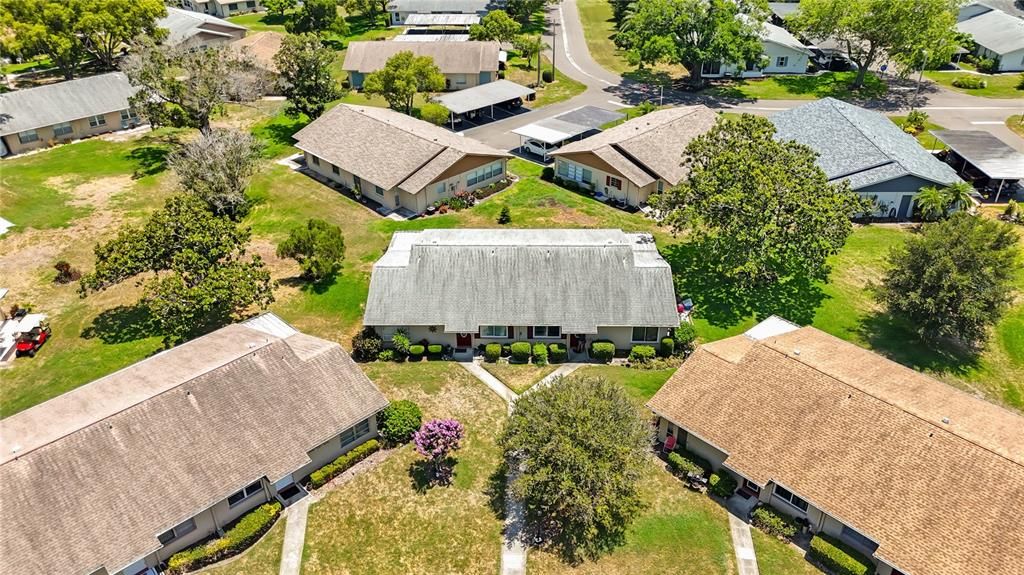 Aerial View of Villa