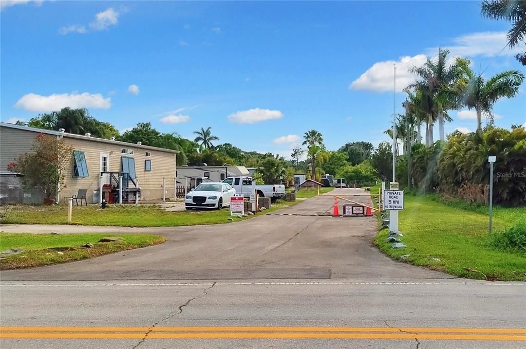 Front of property with single family residence in front