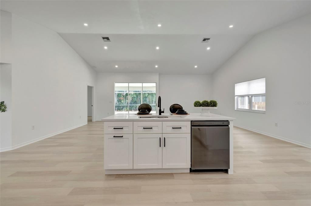 New kitchen island ideal for entertaining