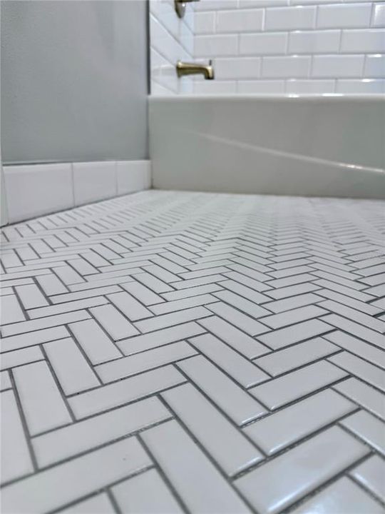 Flooring guest bath