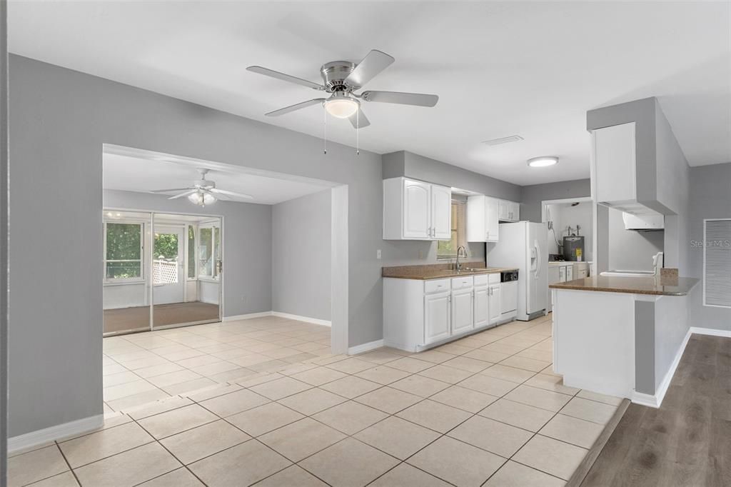 Formal Dining Room looking into kitchen