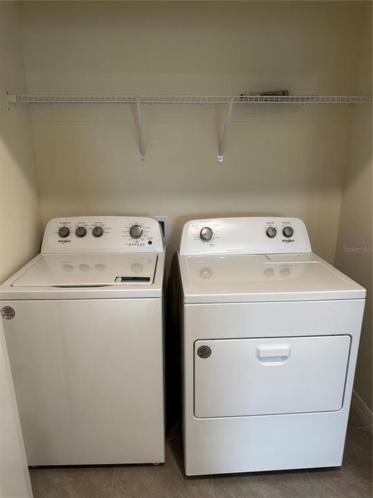 Laundry closet