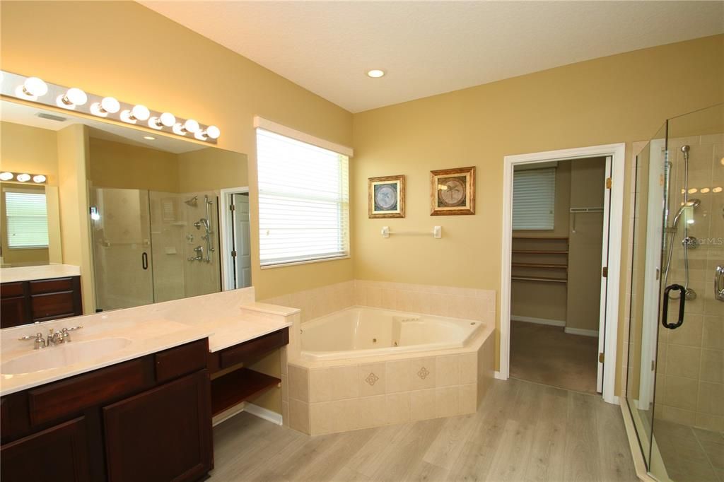 Primary Bathroom with Jacuzzi Tub