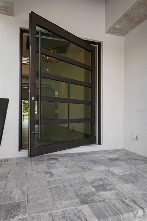 pivot front door