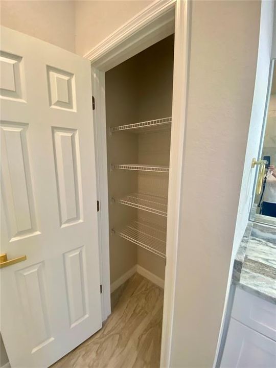 lien closet in master bath