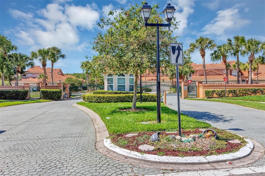 Gated community in Williamsburg, Orlando, Florida