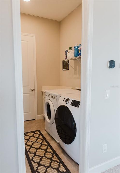 Laundry room upstairs