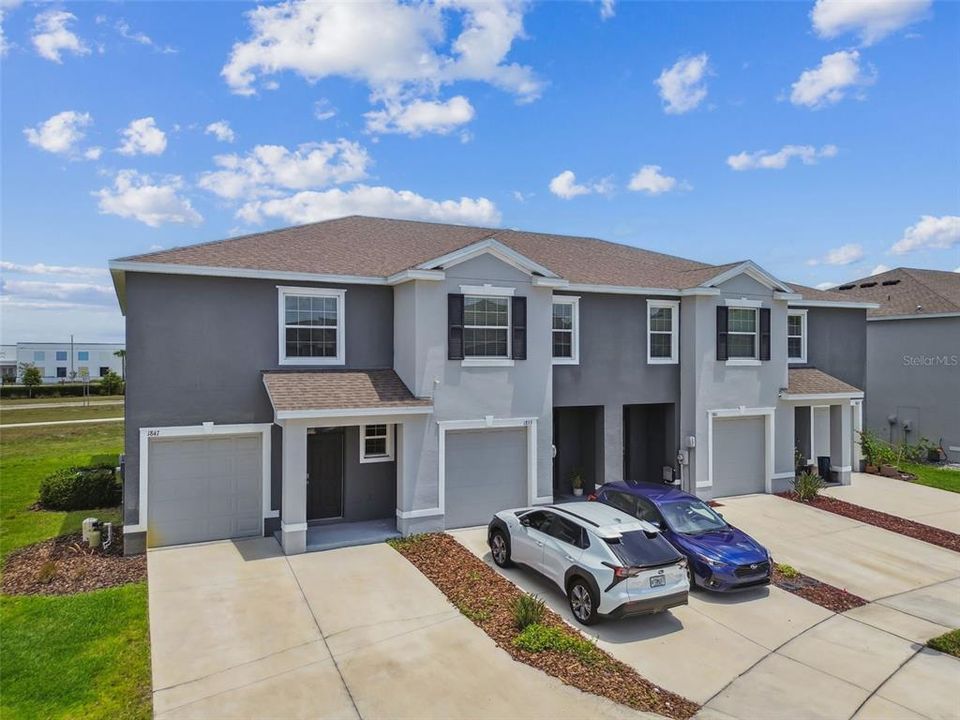 Covered Porch and extra parking space