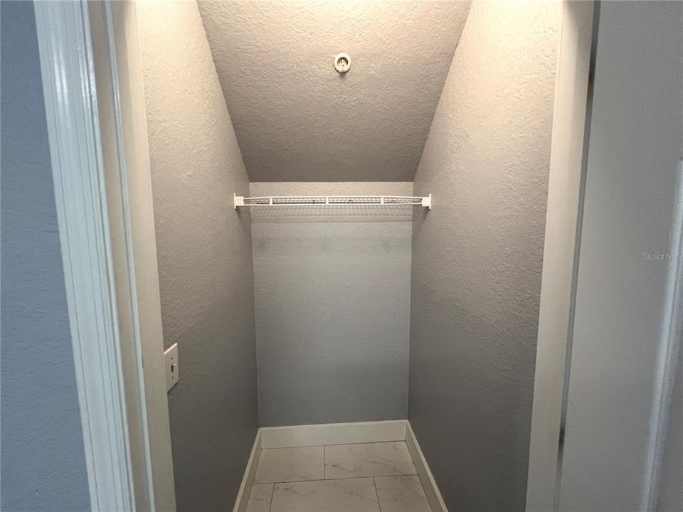 Coat Closet and plenty of storage