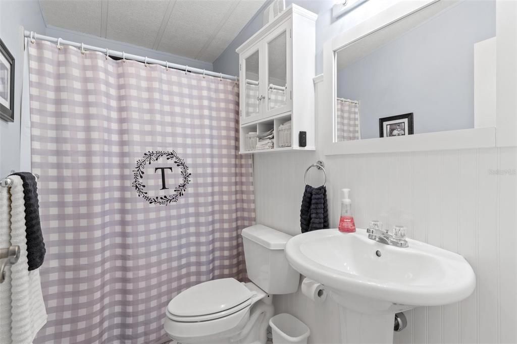 REMODELED GUEST BATH