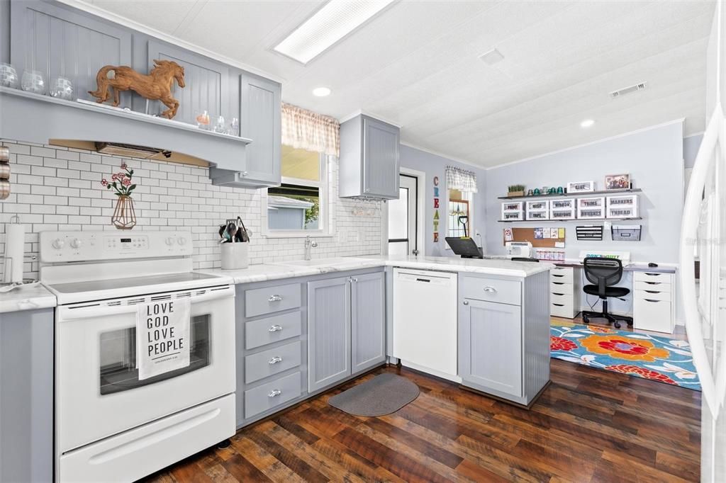 UPDATED KITCHEN, NEW FLOORING THROUGHOUT