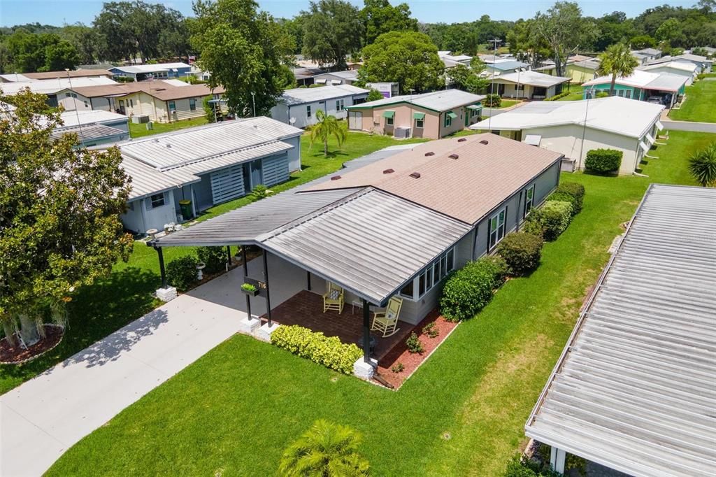 AERIAL VIEW OF PROPERTY