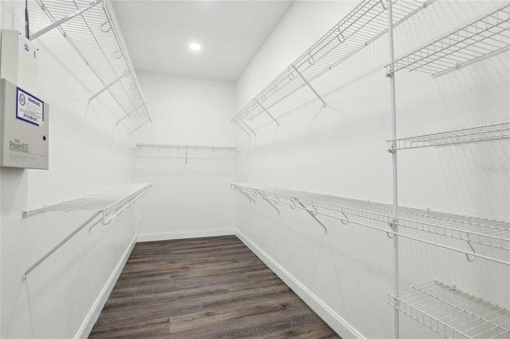 Large walk-in closet