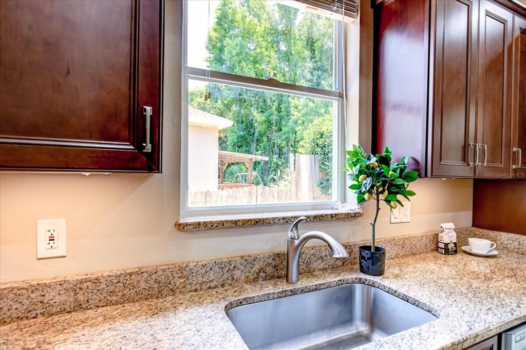 Large single stainless steel sink