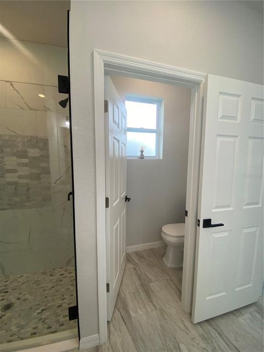 primary bath private water closet