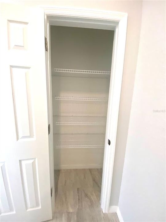 master bath storage closet