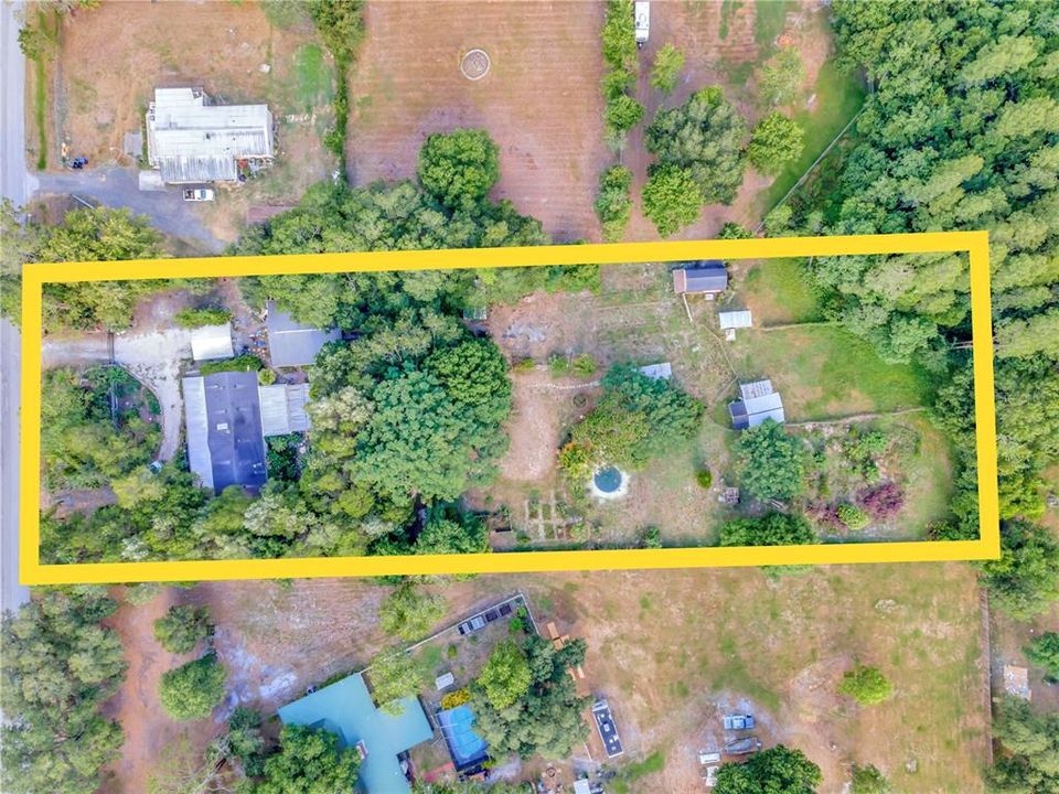 Aerial of property