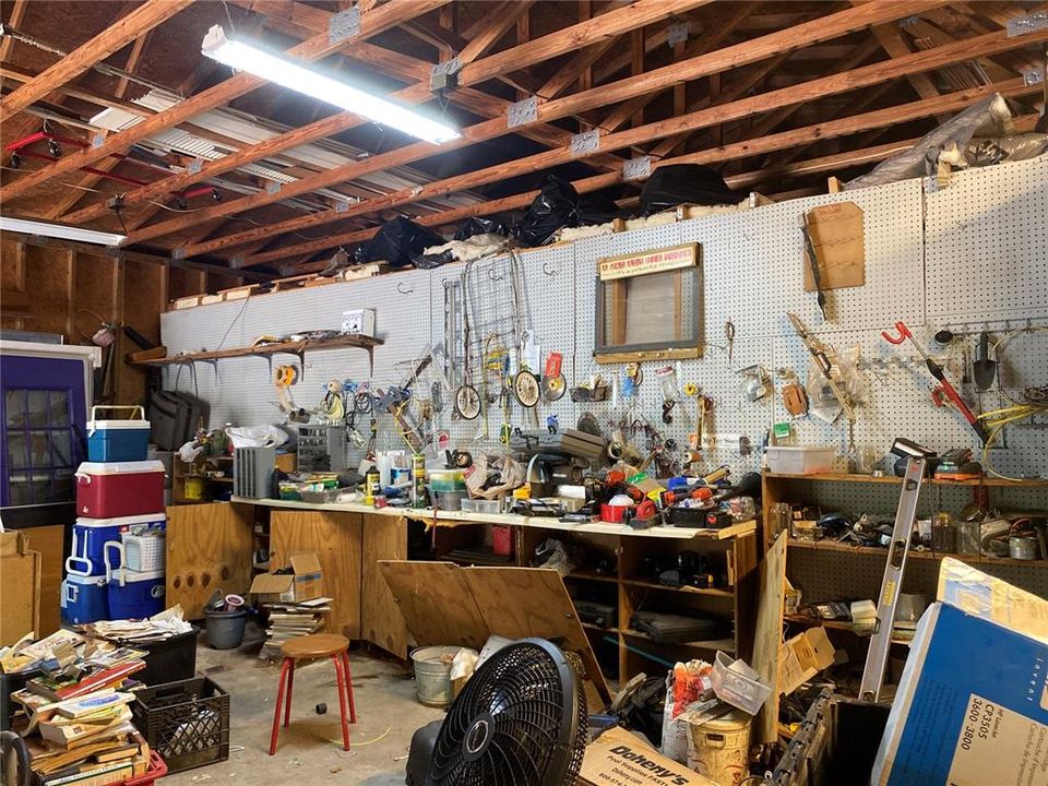 Workshop in Garage