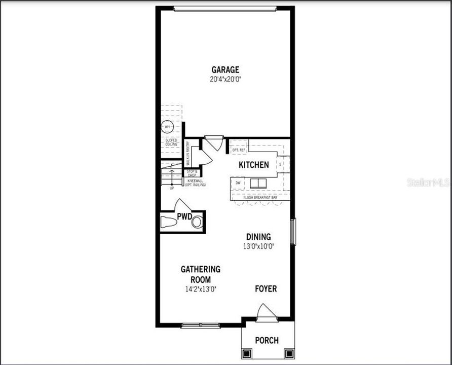 Catalina II Floorplan - First Floor