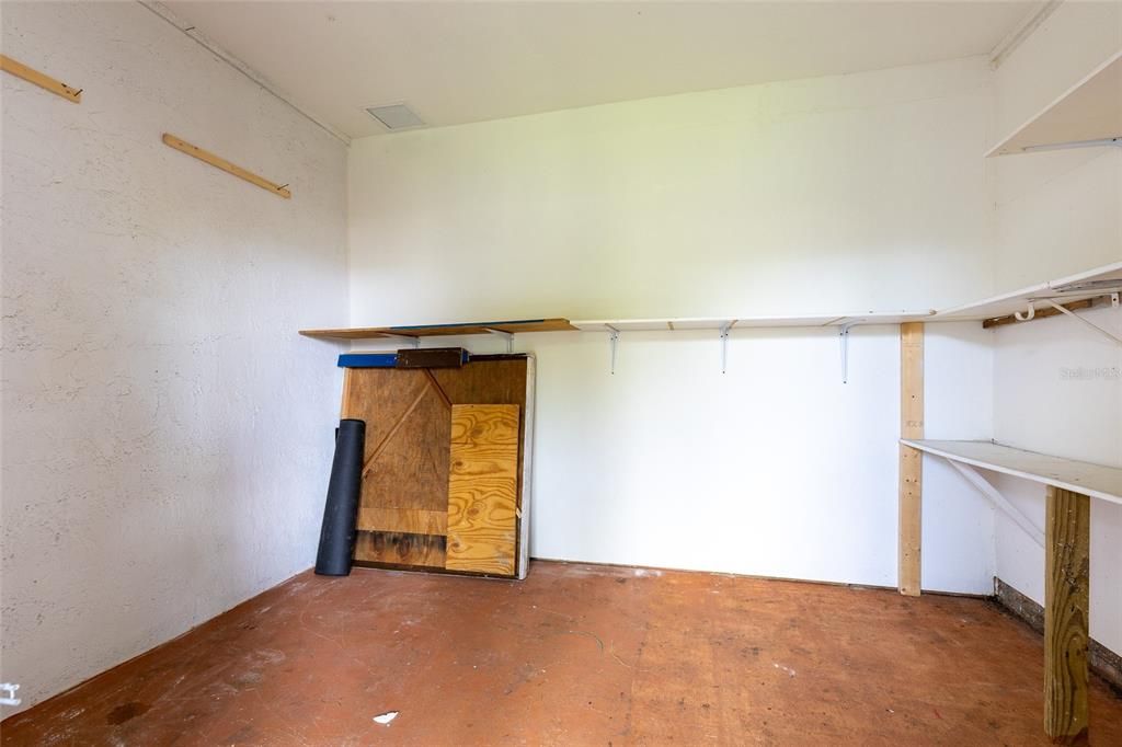 Storage Room with AC, could be Office