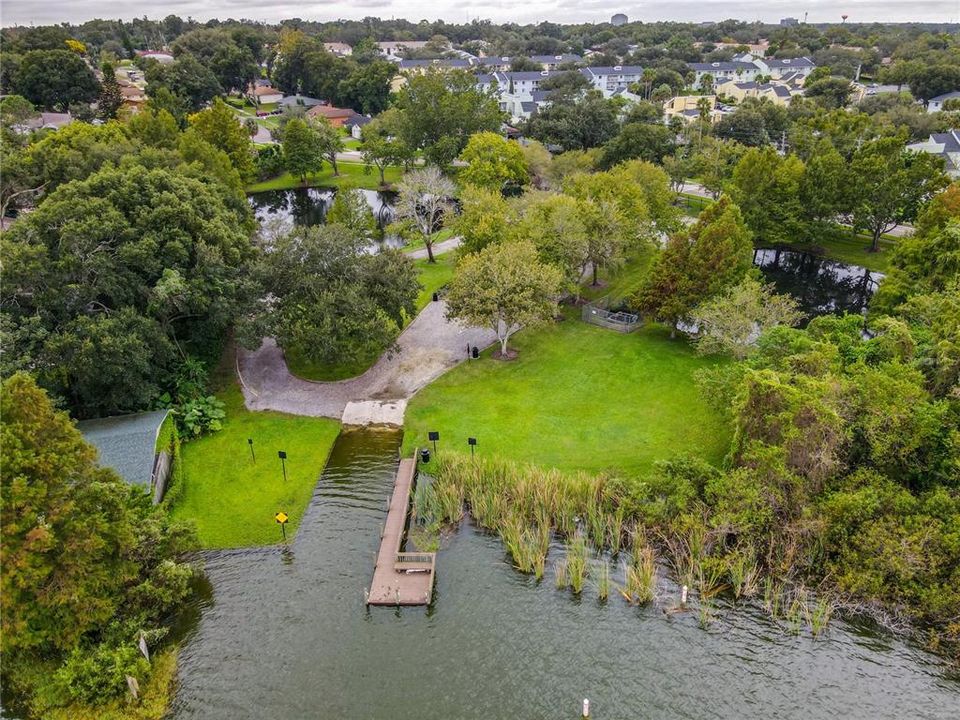 Lake Orienta Boat Ramp & Dock