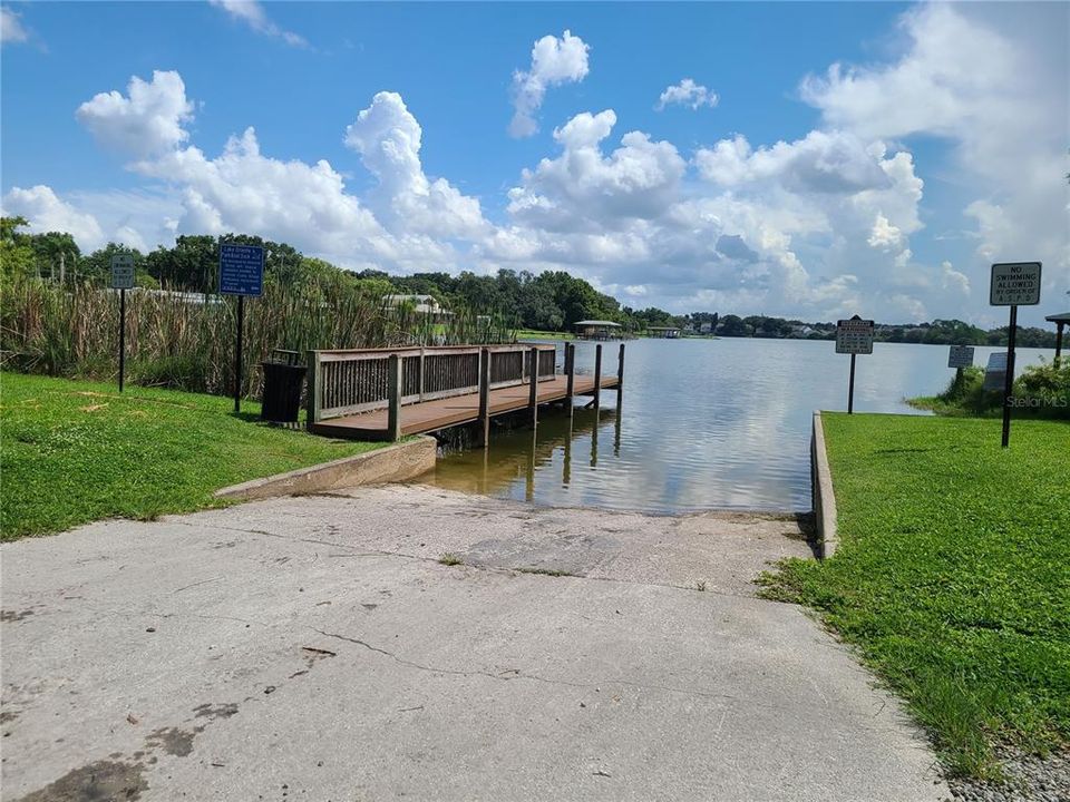 Lake Orienta Boat Ramp & Dock