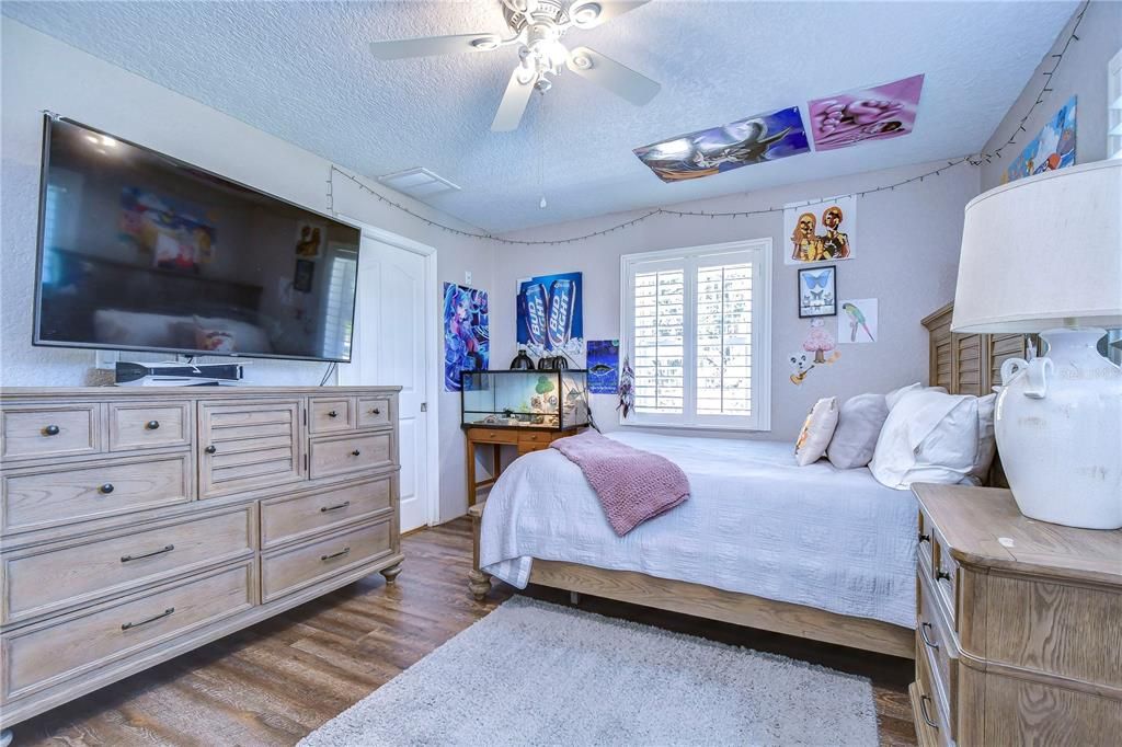 Beautiful floors and large closet!