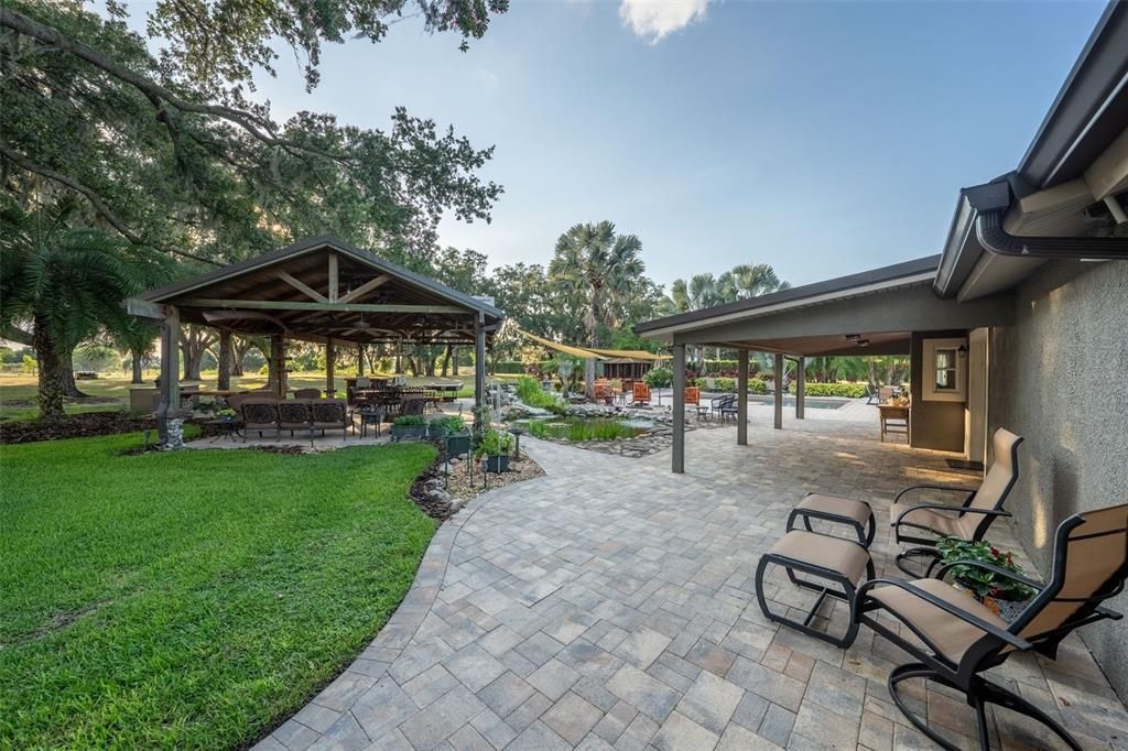 Beautiful pavered patio!