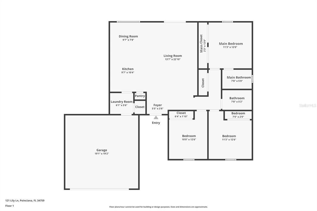 For Sale: $265,000 (3 beds, 2 baths, 1263 Square Feet)