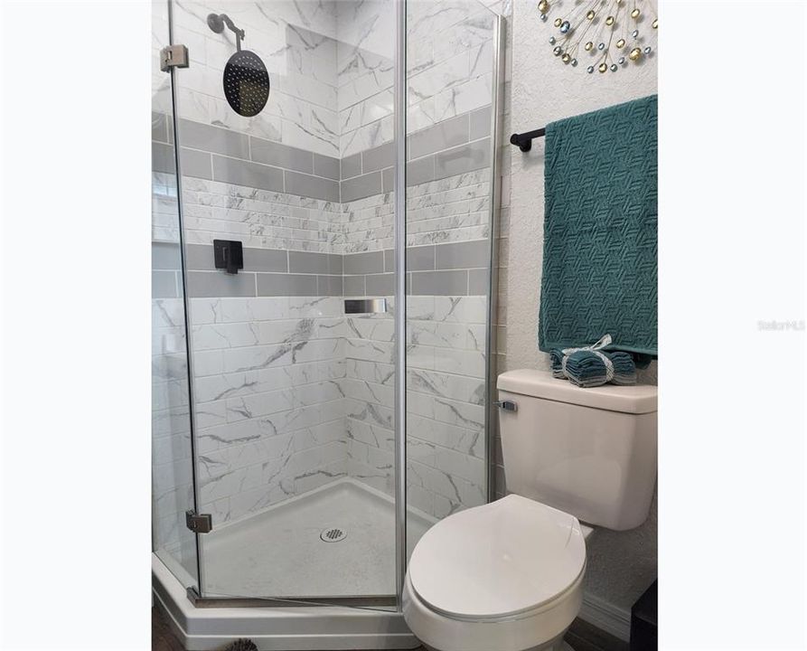 unit B shower