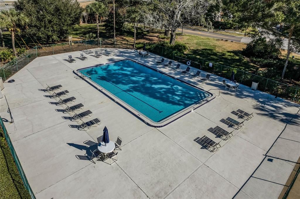 Country Creek Pool Aerial View