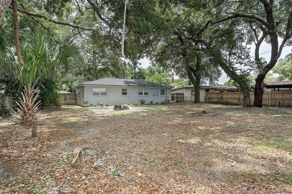 Serene escape! Enjoy the large, fenced backyard.