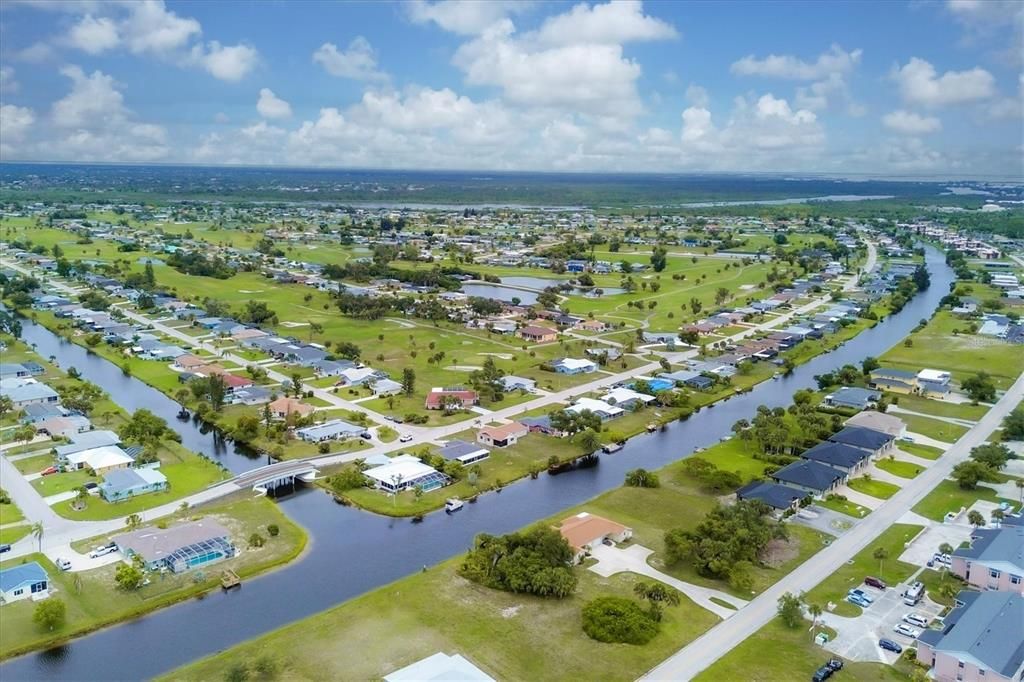 Overhead View of Parcel